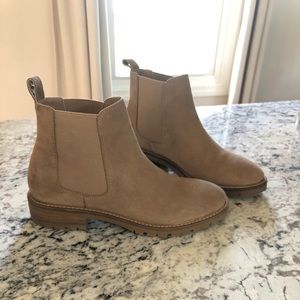 Nordstrom Beige Chelsea Boots